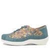 Women ZIERA Comfort<Allsorts Xw Blue White Multi Flat Shoes