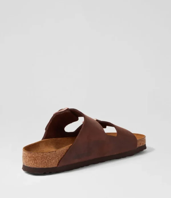 Women BIRKENSTOCK Comfort<Arizona Habana Leather