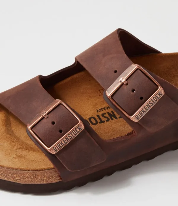 Women BIRKENSTOCK Comfort<Arizona Habana Leather