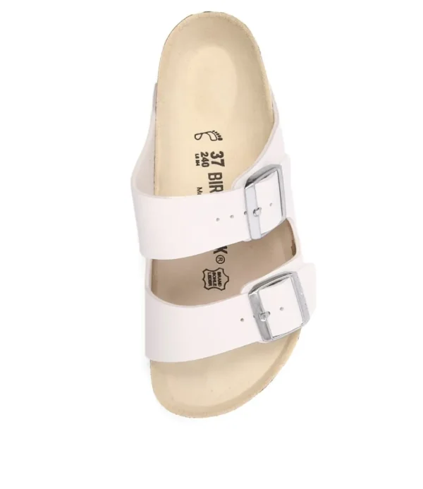 Women BIRKENSTOCK Comfort<Arizona White Birkoflor