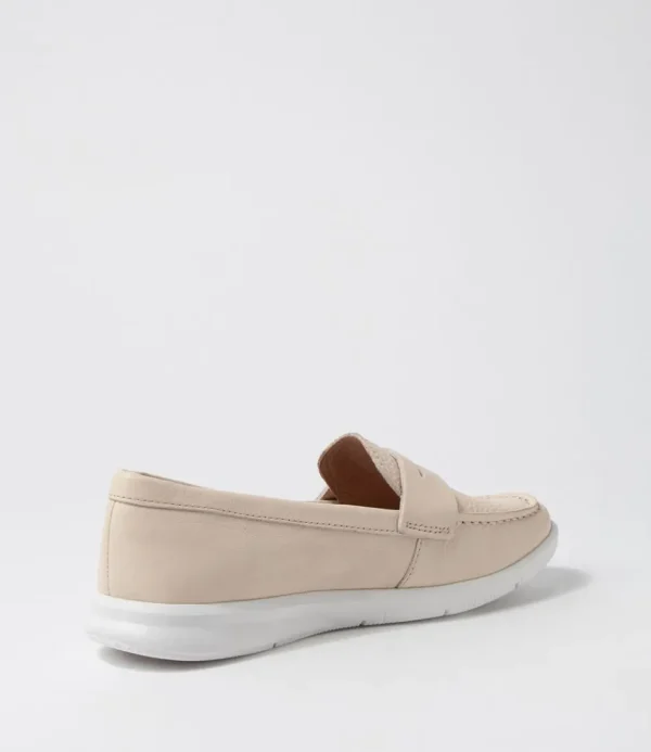 Women ROCKPORT Loafers<Ayva Washable Penny Vanilla Leather Loafers