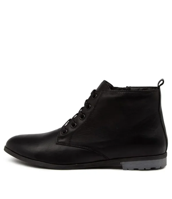 Women DIANA FERRARI Boots<Bestina Black Leather