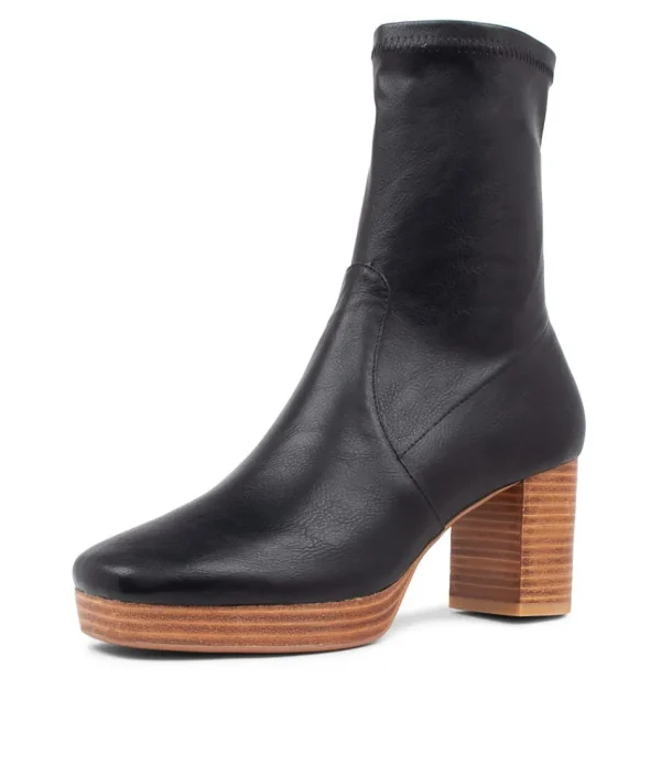 Women MOLLINI Boots<Brave Black Stretch Ankle Boots