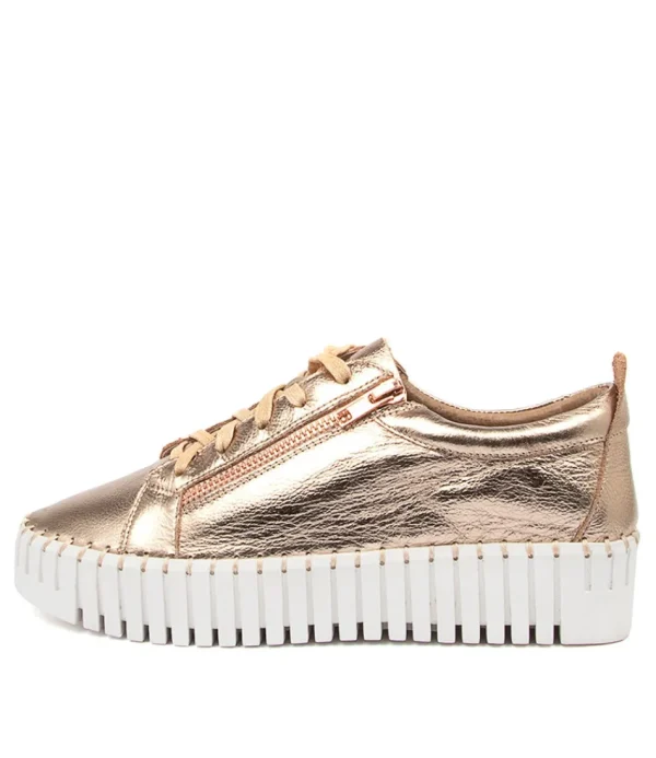 Women DJANGO & JULIETTE Sneakers<Bump Dj Champagne Leather