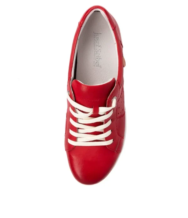 Women JOSEF SEIBEL Comfort<Caren 01 Red Leather