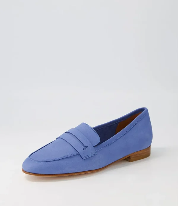 Women EOS Loafers<Coco Blue Leather Loafers