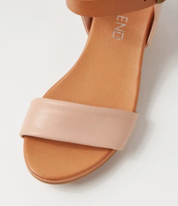 Women TOP END Heels<Control Cafe Dark Tan Leather Sandals