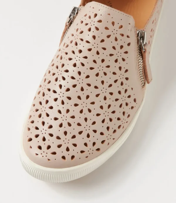 Women ZIERA Sneakers<Dixon Xf Nougat Leather Sneakers