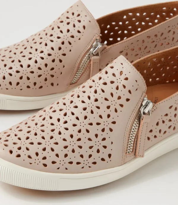 Women ZIERA Sneakers<Dixon Xf Nougat Leather Sneakers