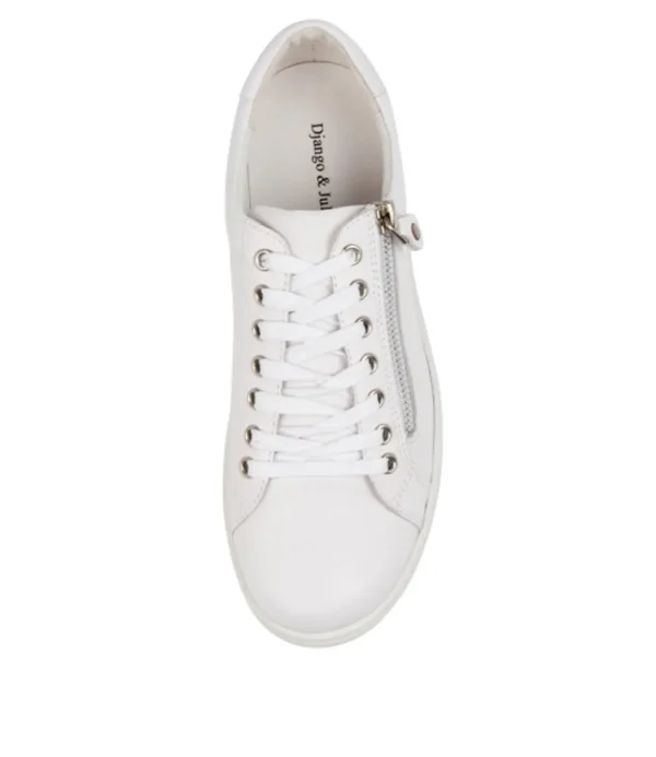 Women DJANGO & JULIETTE Sneakers<Donat Dj White Leather