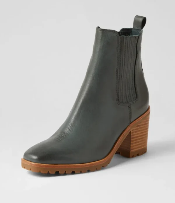 Women MOLLINI Boots<Dustee Forest Leather Chelsea Boots