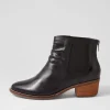 Women ZIERA Boots<Eltham Xf Black Leather Chelsea Boots