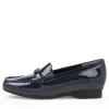 Women ZIERA Loafers<Fenders Xf Navy Patent Leather Loafer