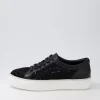 Women DJANGO & JULIETTE Sneakers<Florina Black Lace Leather Sneakers