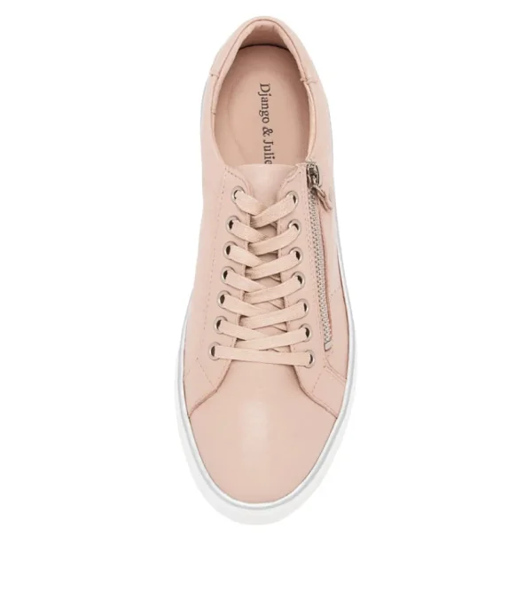 Women DJANGO & JULIETTE Sneakers<Froggy Nude Leather Sneakers
