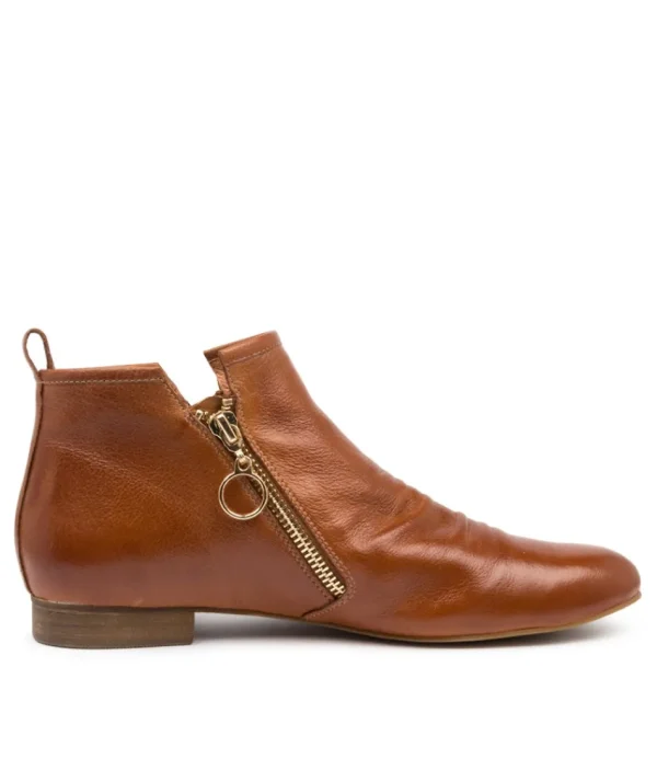 Women DJANGO & JULIETTE Boots<Gingerly Tan Leather