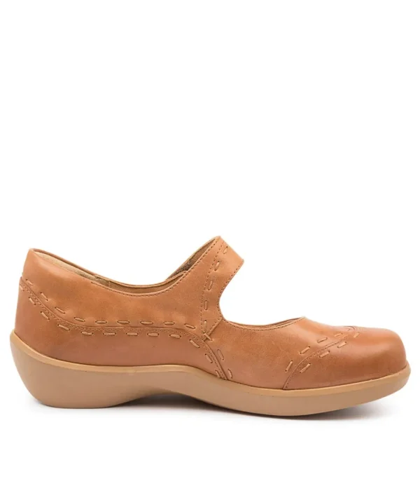 Women ZIERA Comfort<Gummibear W Tan Leather