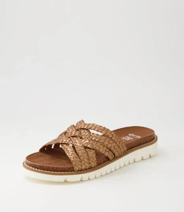 Women ARA Comfort<Kent Sport S 20 Whiskey Tan Leather Sandals