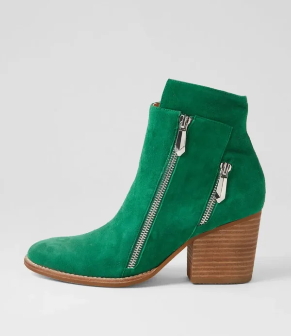 Women DJANGO & JULIETTE Boots<Klues New Emerald Suede Ankle Boots