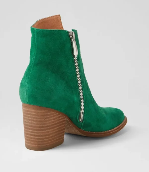 Women DJANGO & JULIETTE Boots<Klues New Emerald Suede Ankle Boots