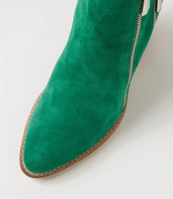 Women DJANGO & JULIETTE Boots<Klues New Emerald Suede Ankle Boots