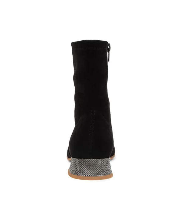 Women DJANGO & JULIETTE Boots<Klutch Black Pewter Microsuede Ankle Boots