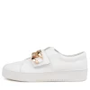 Women DJANGO & JULIETTE Sneakers<Layan White Leather Sneakers White Sole