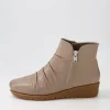 Women SUPERSOFT Boots<Maxie Taupe Leather Ankle Boots