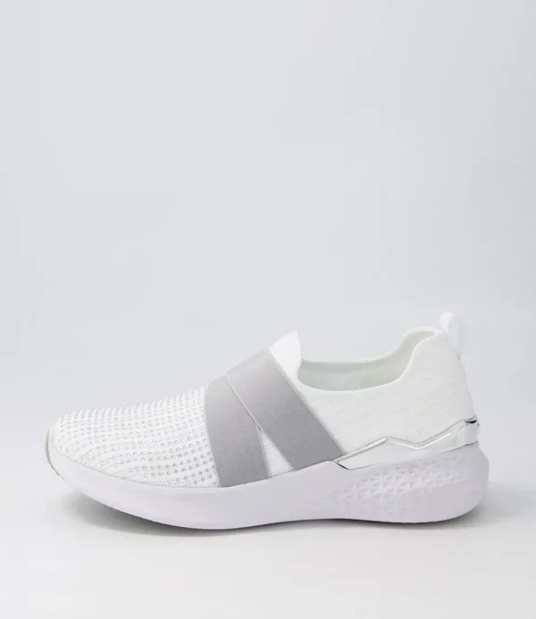 Women ARA Comfort<Maya 30 White Leather Sneakers