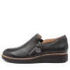 Women TOP END Wedges<Otilia Black Leather