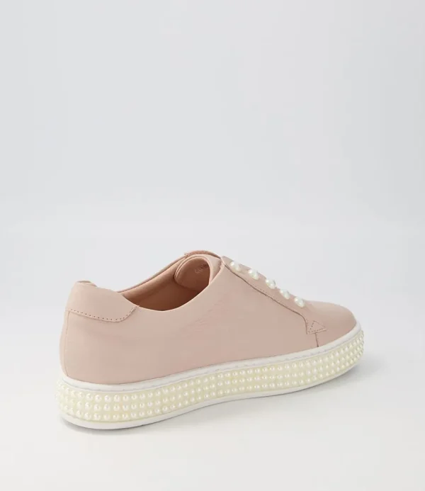 Women TOP END Sneakers<Quempo Dusty Pink Leather Sneakers