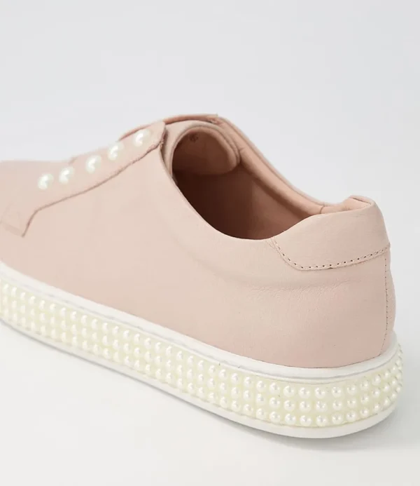 Women TOP END Sneakers<Quempo Dusty Pink Leather Sneakers