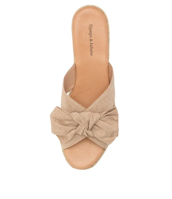 Women DJANGO & JULIETTE Espadrilles<Serena Lrg Natural Fabric