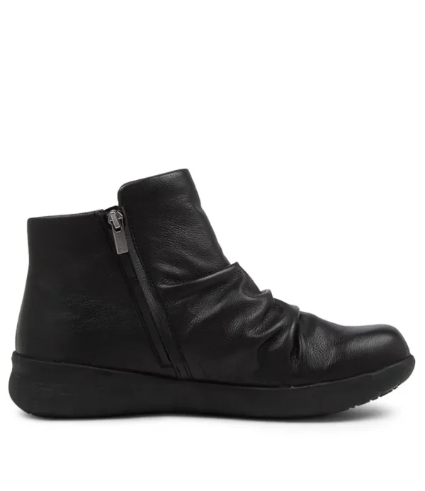 Women ZIERA Boots<Shayne Xf Black Leather