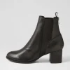 Women DJANGO & JULIETTE Boots<Shoko Black Leather Chelsea Boots