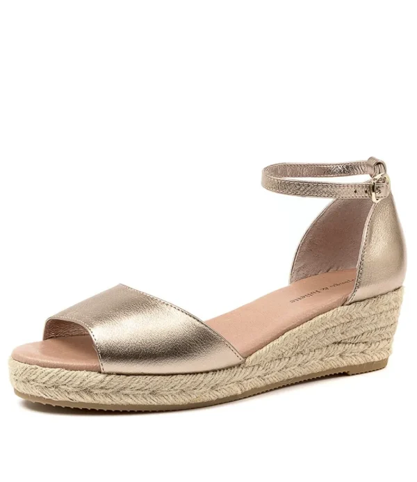 Women DJANGO & JULIETTE Espadrilles<Skip Champagne Leather