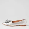 Women DJANGO & JULIETTE Loafers<Unions Silver Leather Loafers