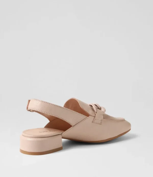 Women DJANGO & JULIETTE Flats<Vaborys Nude Leather Heels