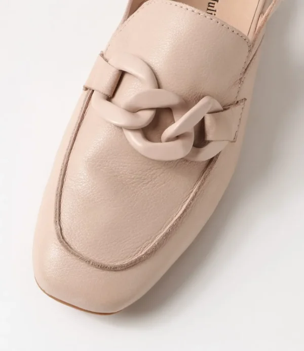 Women DJANGO & JULIETTE Flats<Vaborys Nude Leather Heels