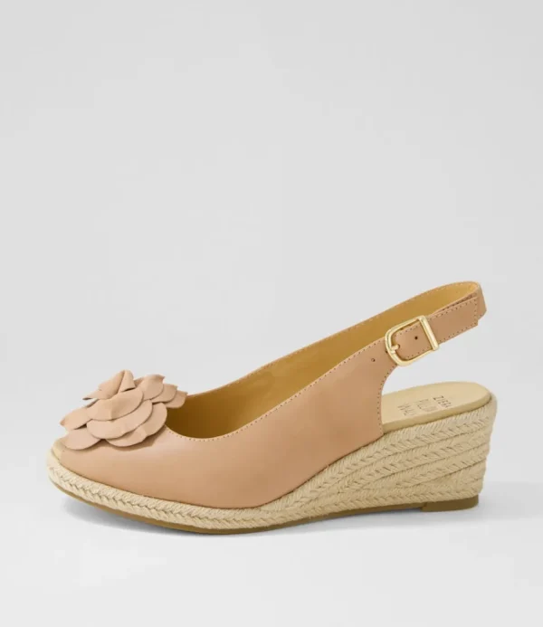 Women ZIERA Wedges<Wawer W Cafe Leather Sandals