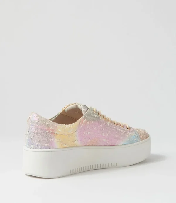 Women DJANGO & JULIETTE Wedges<Wolfies Rainbow Multi Leather Sneakers