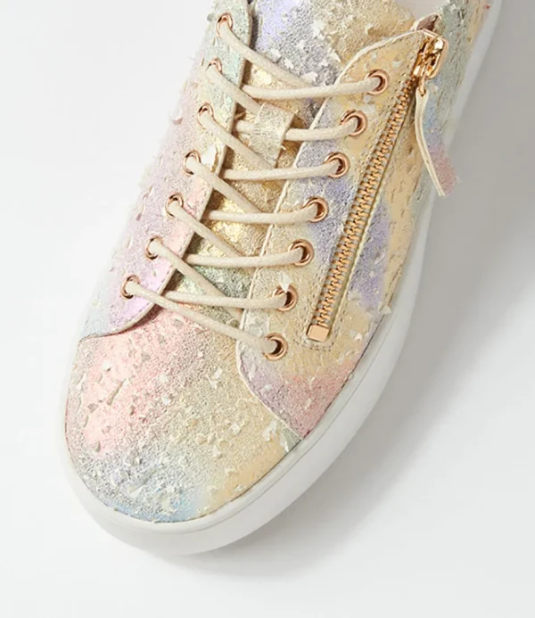 Women DJANGO & JULIETTE Wedges<Wolfies Rainbow Multi Leather Sneakers
